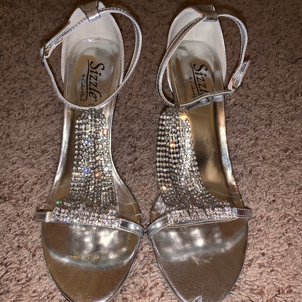 Rhinestone heels
